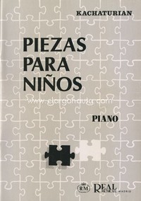 Piezas para niños, piano