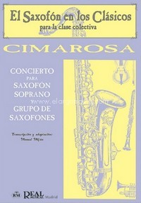 Concierto para Saxofón Soprano y Grupo de Saxofones. 9788438706268