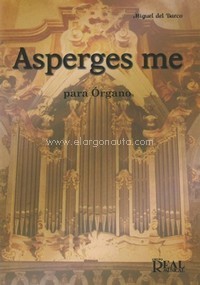 Asperges me, para órgano