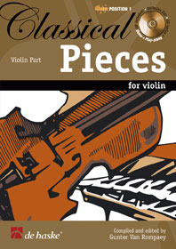 Classical Pieces, for Violin and Piano. 9789043127516