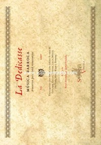 La Dedicasse, música barroca transcrita para laúd renacentista. 9788461738632 La Dedicasse, música barroca transcrita para laúd renacentista. 9788461738632
