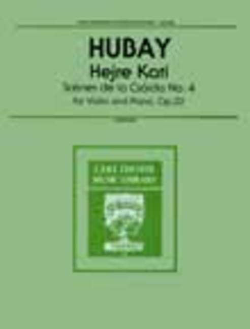 Hejre Kati, Scènes de la Csárda No. 4, for Violin and Piano, op. 32
