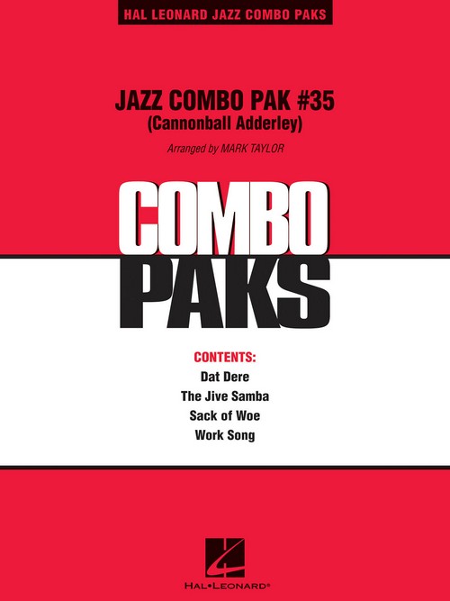 Jazz Combo Pak #35 (Cannonball Adderley). 74486