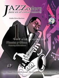 Jazzcolors. Jazz en el conservatorio. Flauta y oboe 1. 9790805407159