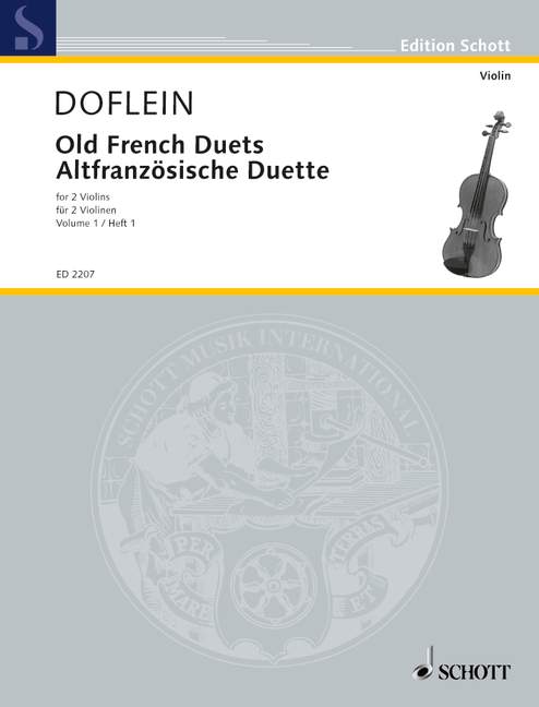 Old French Duets Band 1, 2 violins, performance score