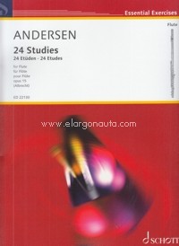 24 Studies op. 15, flute. 9790001201735