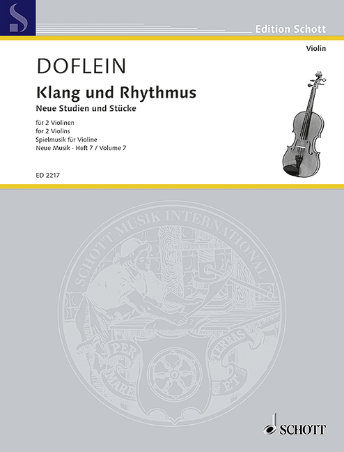 Klang und Rhythmus Heft VII, Neue Musik, 2 violins