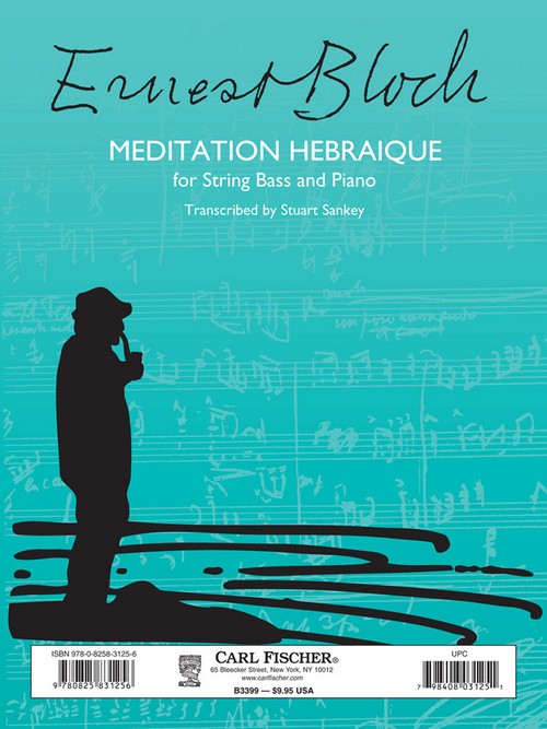 Méditation Hébraïque, for String Bass and Piano