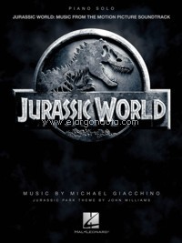 Jurassic World, Music from the Motion Picture Soundtrack, Piano Solo. 9781495031199