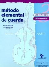 Método elemental de cuerda. Violonchelo, 3