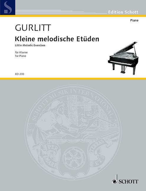 Little Melodic Studies op. 187, piano