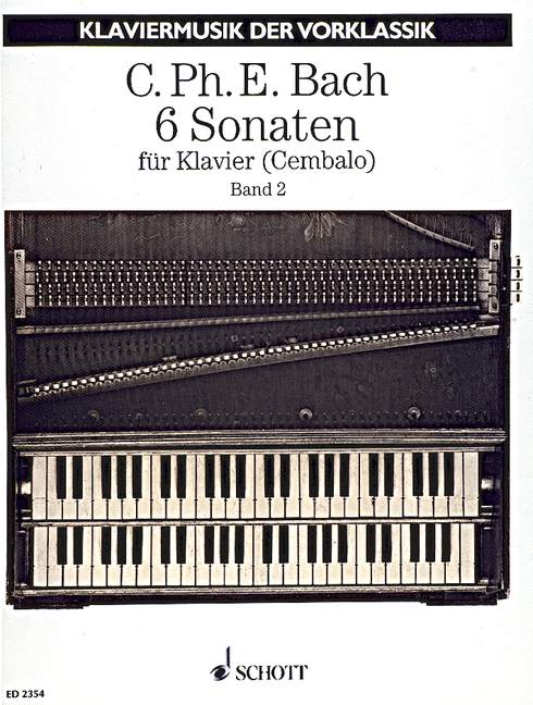 Six Sonatas Band 2, 18 Probestücke zu dem Versuch Über die wahre Art das Clavier zu spielen