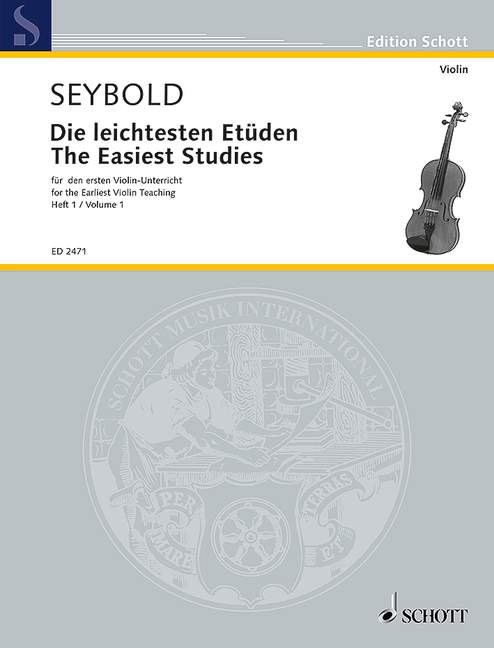 The easiest Studies Band 1, for the first violin lesson