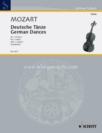 German Dances Band 1, 2 violins (soloistic or in groups). 9790001037709