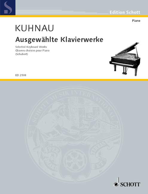 Selected Keyboard Works, piano (harpsichord, clavichord or organ)