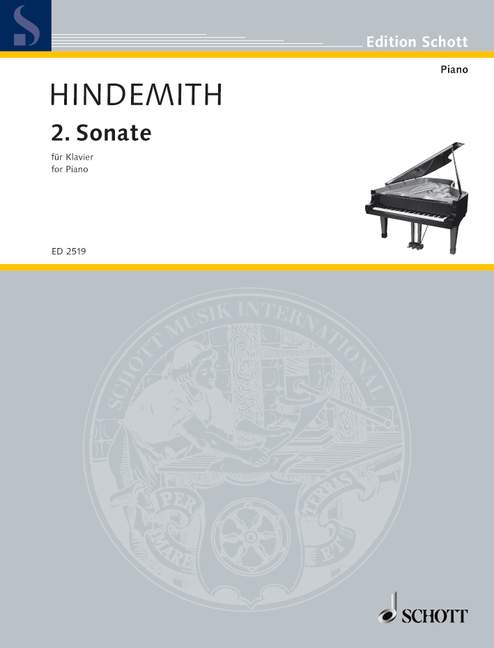 Sonate II in G Major, based on Paul Hindemith Complete Works, piano