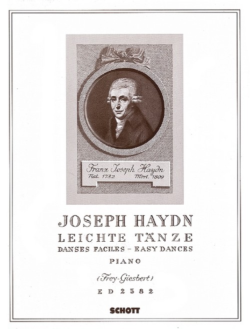 Easy Dances Hob.IX:10 Nr.1-12/Hob.IX:12 Nr. 1-12, 12 german Dances, piano