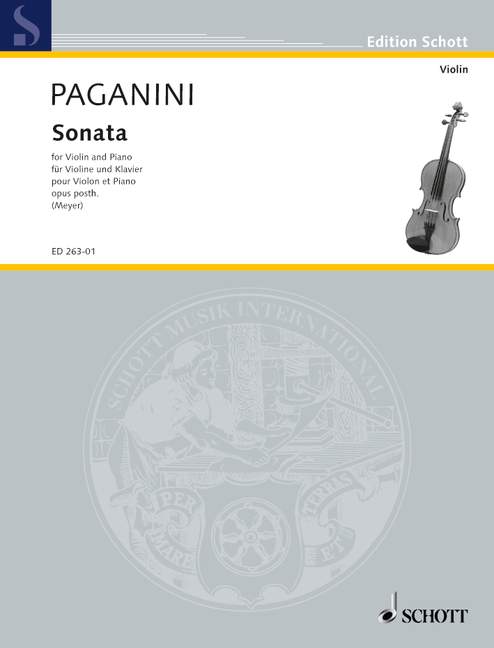 Sonata op. posth., Violin and Piano