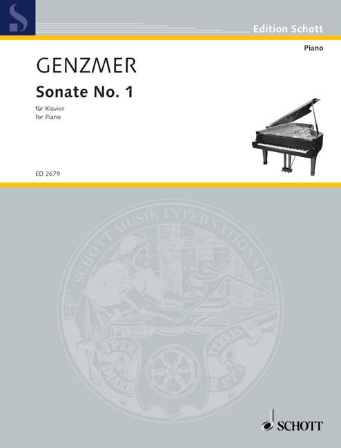 Piano Sonata No. 1 GeWV 368. 9790001039130