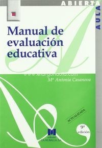 Manual de evaluación educativa