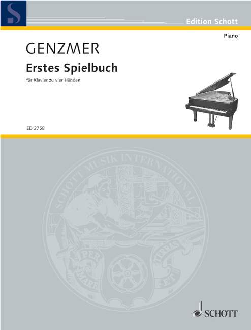 First book GeWV 383, piano (4 hands). 9790001039680