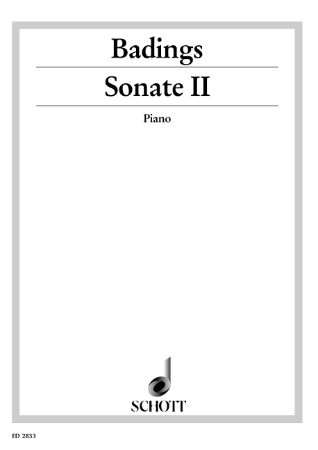 Sonata II, piano