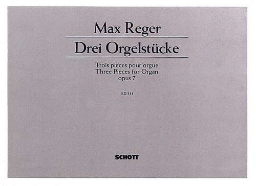 Three Pieces for Organ op. 7. 9790001031226