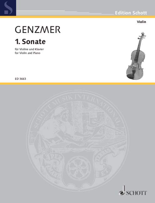 1. Sonata GeWV 222, violin and piano