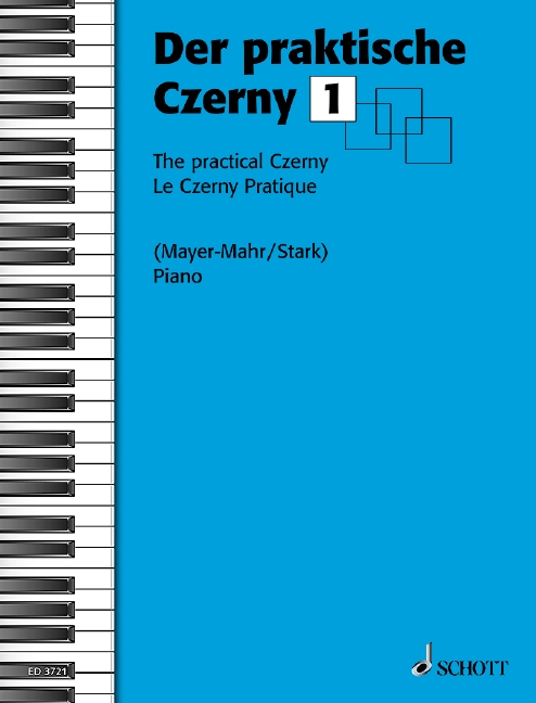 The practical Czerny Band 1, A systematically graded and progressively arranged collection of Carl Czerny's Studies selected from his entire works, piano. 9790001044325