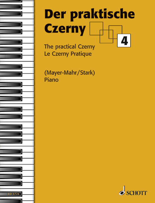 The practical Czerny Band 4, A systematically graded and progressively arranged collection of Carl Czerny's Studies selected from his entire works, piano. 9790001044356