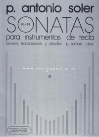 Sonatas para instrumentos de tecla, vol. 6: Sonatas 91 a 99. 9780711951693