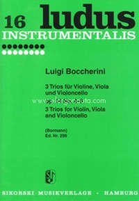 3 Streichtrios Op. 14 No 4-6 für Violin, Viola und Violoncello = 3 Trios for Violin, Viola and Violoncello, Op. 14 No. 4-6. 9790003031972