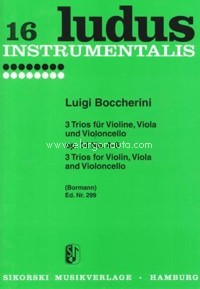 3 Streichtrios Op. 14 No 4-6 für Violin, Viola und Violoncello = 3 Trios for Violin, Viola and Violoncello, Op. 14 No. 4-6