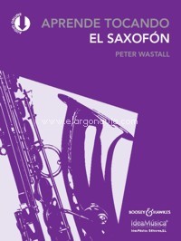 Aprende tocando el saxofón (+ Audio Online). 9788412008647