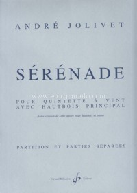 Sérénade, pour quintette à vent avec hautbois principal