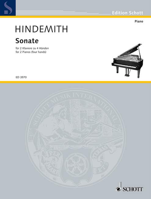 Sonata, 2 pianos (4 hands), score