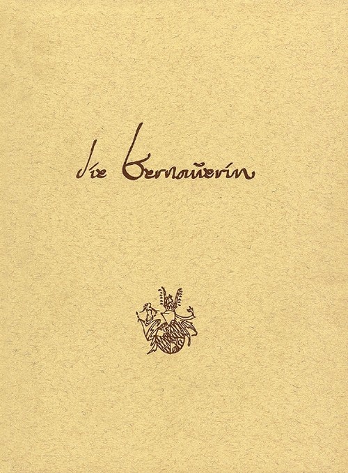 Die Bernauerin, Ein bairisches Stück, Soprano, Tenor, Actors, Mixed Choir and Orchestra, vocal/piano score