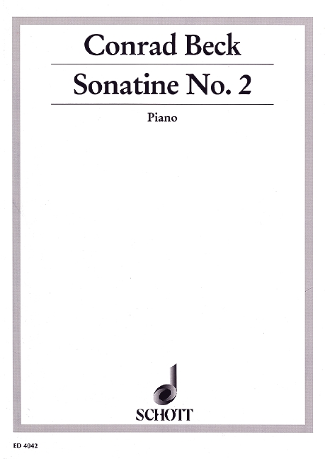 Sonatina No. 2, piano. 9790001048255 Sonatina No. 2, piano. 9790001048255