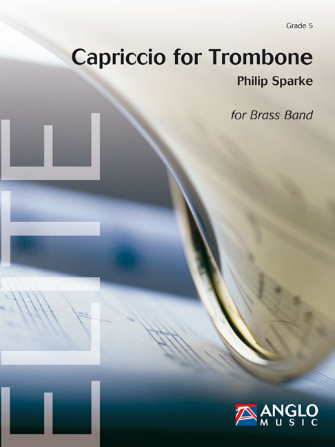 Capriccio for Trombone, for Brass Band, Score & Parts. 9790570293087