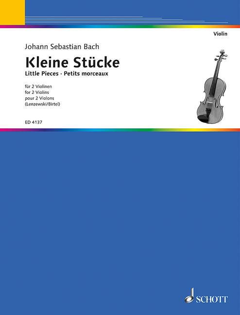 Little Pieces, 2 violins, performance score