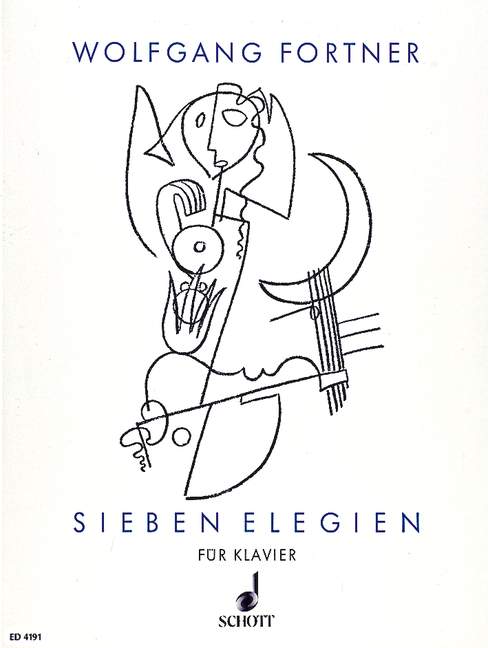 Seven Elegies, piano. 9790001049160