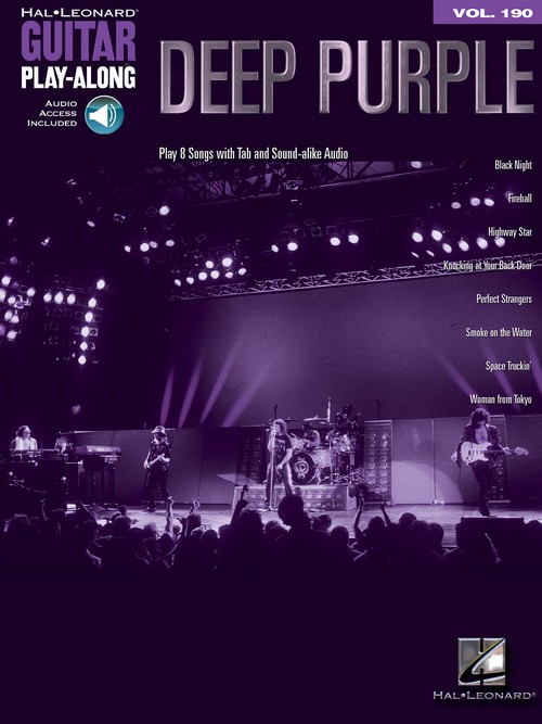 Guitar Play-Along, vol. 190: Deep Purple (vocal, guitar and guitar tab). 9781495022586