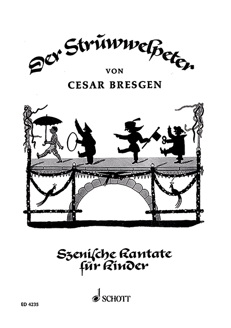 Der Struwwelpeter, Szenische Kantate, children's choir (SMez) with recorders, percussion instruments and piano, score. 9790001049641