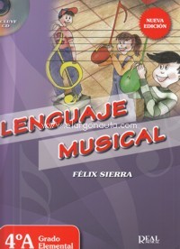 Lenguaje musical, grado elemental, 4º A (+CD)