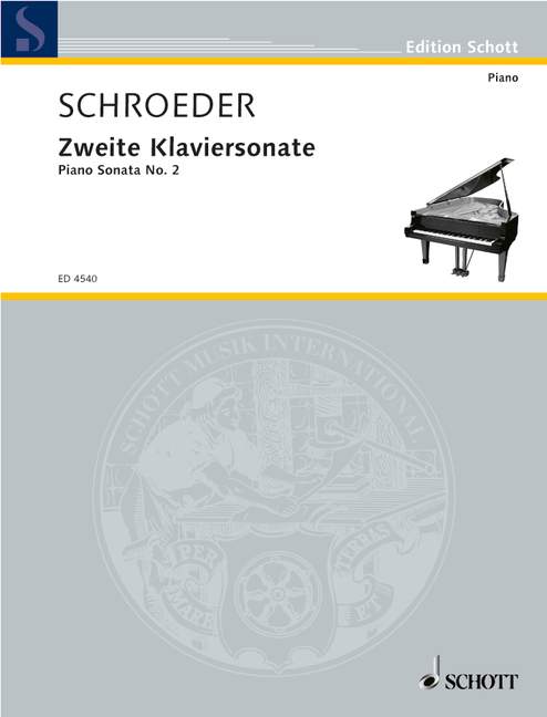 Second Piano sonata. 9790001053280