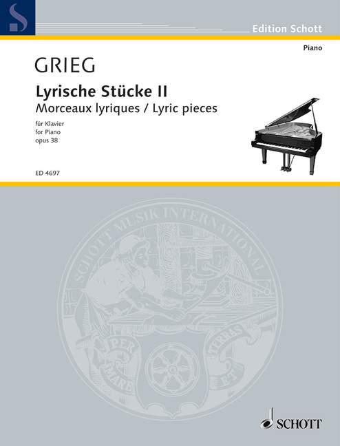 Lyric pieces op. 38 Band 2, piano
