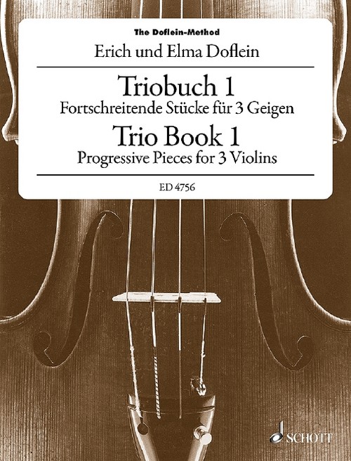 The Doflein-Method Band 1, Trio Book 1, 3 violins, performance score