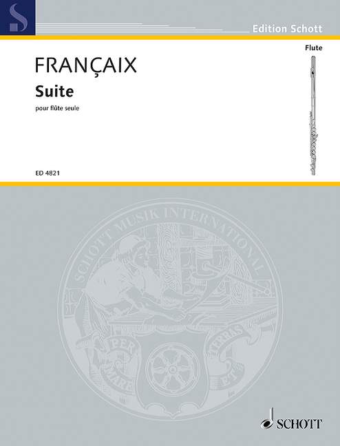 Suite, for flute solo. 9783795796860 Suite, for flute solo. 9783795796860