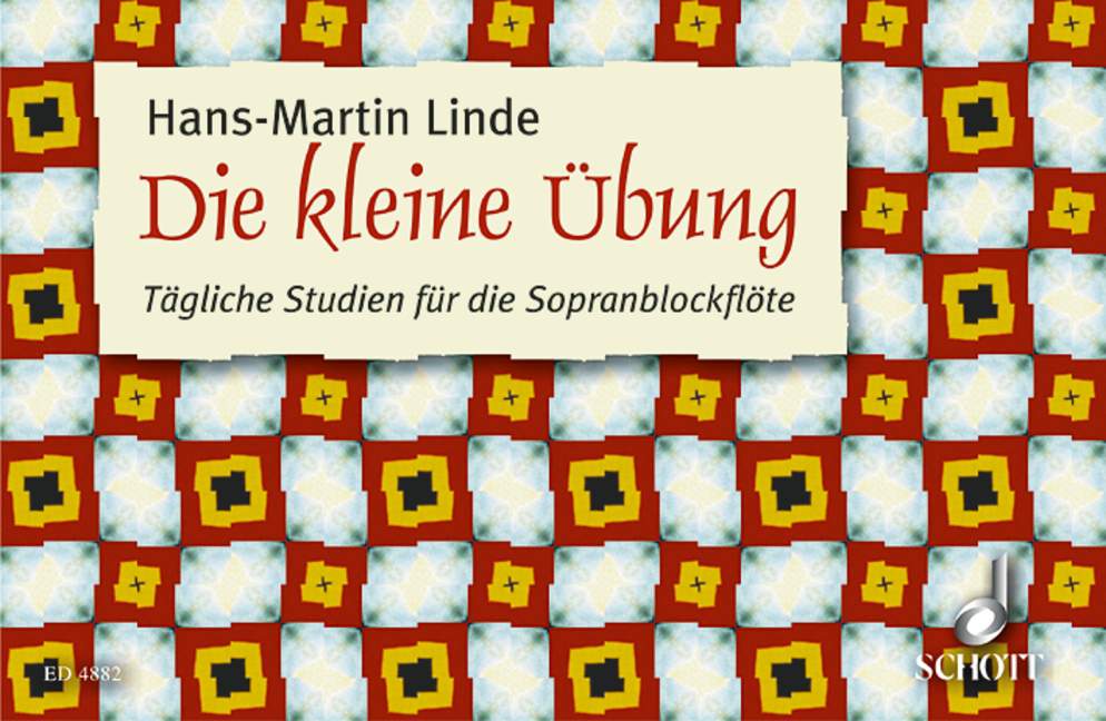 Die kleine Übung, Tägliche Studien, descant recorder