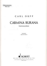 Carmina Burana, Cantiones profanae, solo parts (STBar), mixed choir, children's choir and orchestra (or 2 pianos and percussion or large wind band), separate part